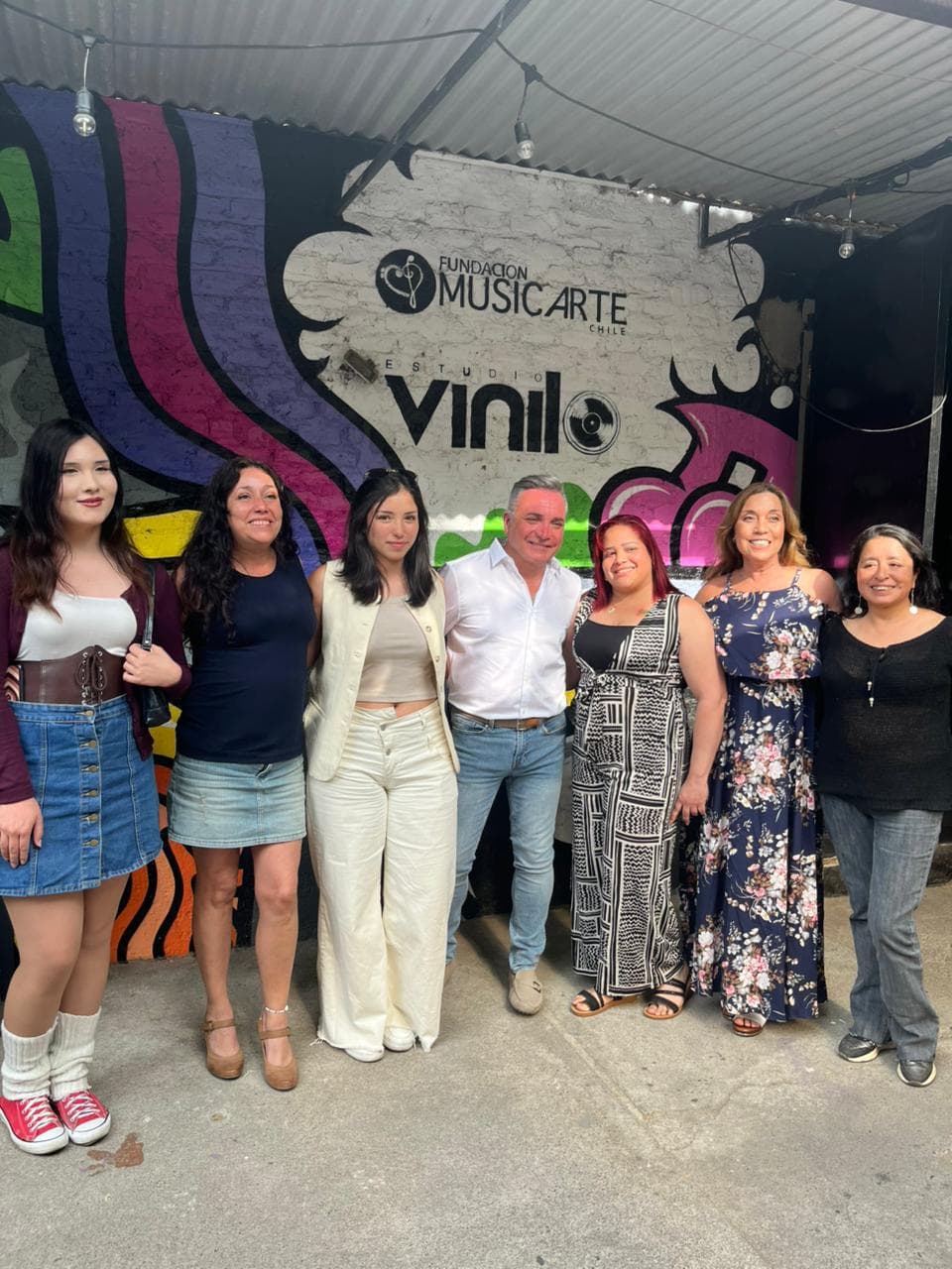 Apoderados acompañando a los talentos