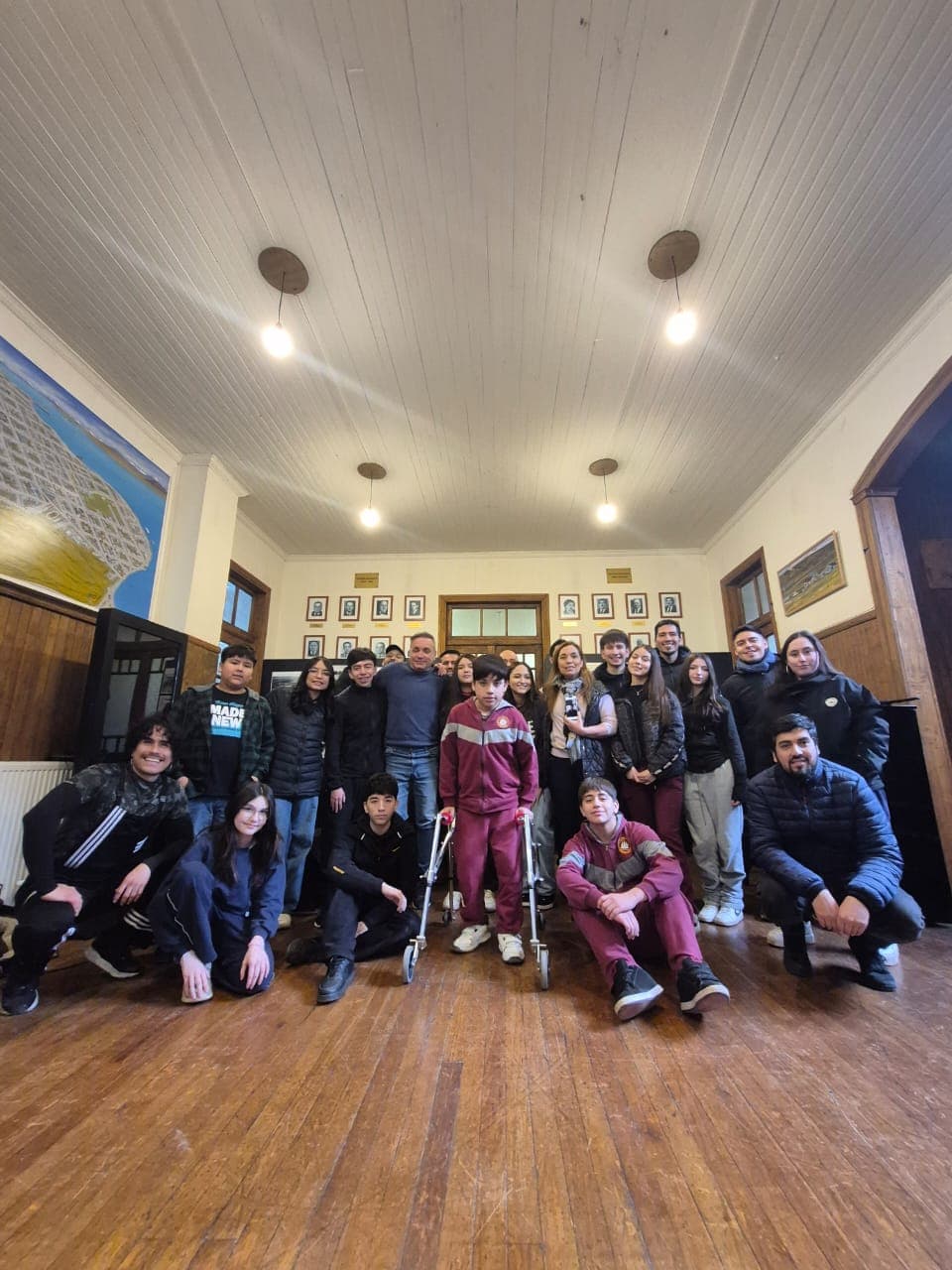 Trabajo coral en estudio